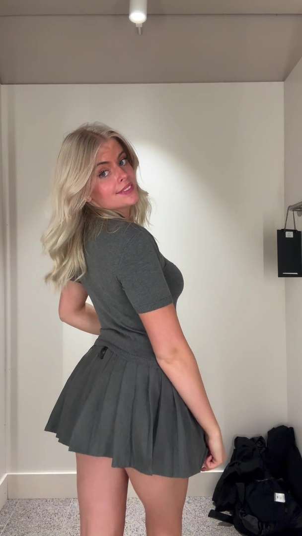 CuteDemon on Gone Wild Day, boobs, blonde, skirt, big-ass, changing-room videos, her pornhub links